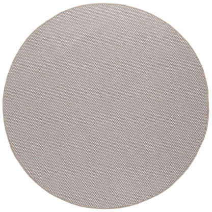 Tappeti per area Rotondo LUGO Crema e Taupe Ã˜ 120 CM Poliestere