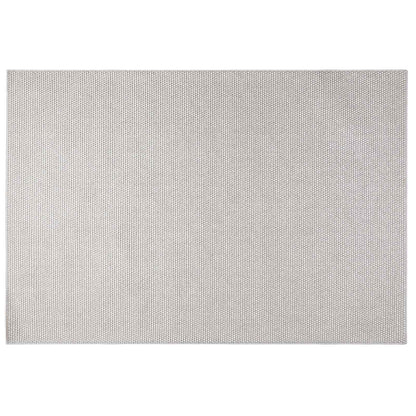 Tappeti per area LUGO Crema e Grigio 170 x 120 cm Poliestere