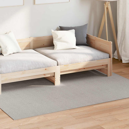Tappeti per area LUGO Crema e Grigio 200 x 140 cm Poliestere