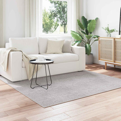 Tappeti per area LUGO Crema e Grigio 200 x 200 cm Poliestere