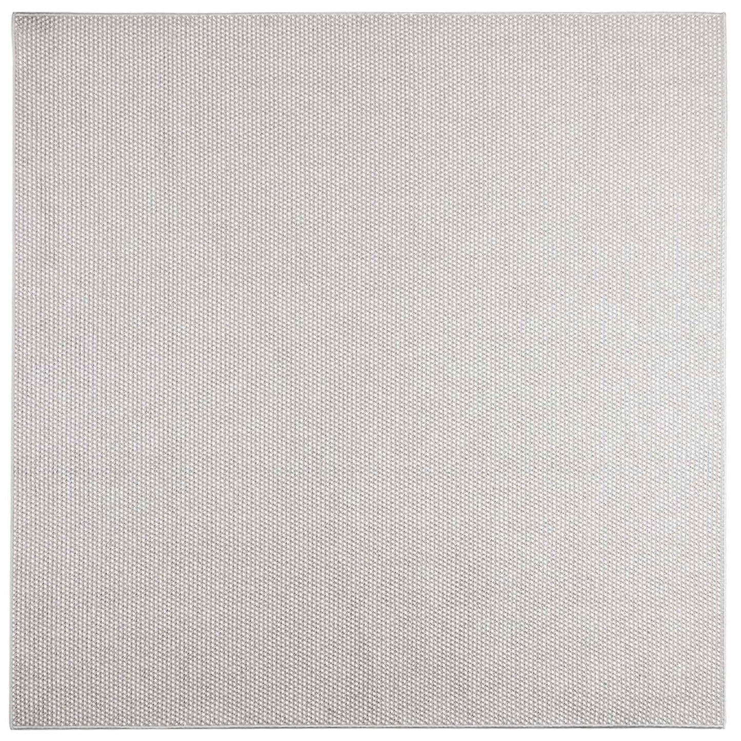 Tappeti per area LUGO Crema e Grigio 200 x 200 cm Poliestere