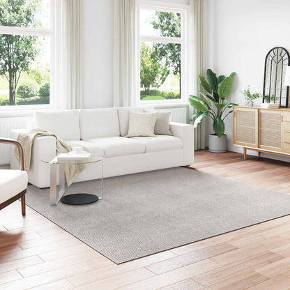 Tappeti per area LUGO Crema e Grigio 240 x 240 cm Poliestere