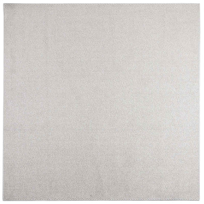 Tappeti per area LUGO Crema e Grigio 240 x 240 cm Poliestere