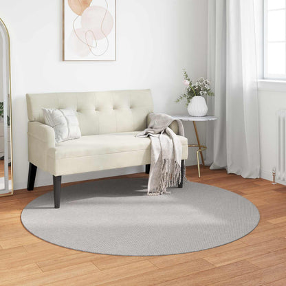 Tappeti per area Rotondo LUGO Crema e Grigio Ã˜ 120 CM