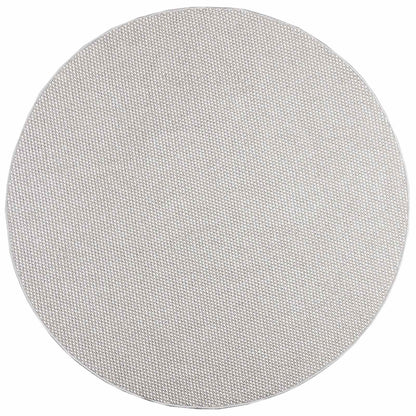 Tappeti per area Rotondo LUGO Crema e Grigio Ã˜ 120 CM