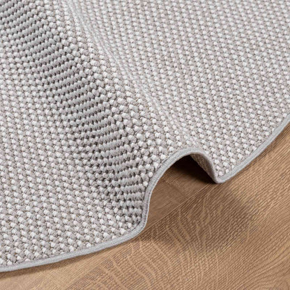 Tappeti per area Rotondo LUGO Crema e Grigio Ã˜ 200 CM