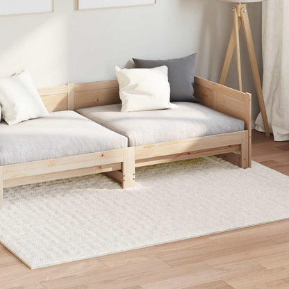 Tappeti per area SIROLO Crema 200 x 140 cm Poliestere