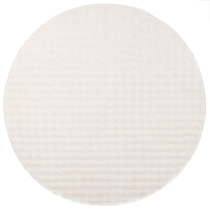 Tappeti per area Rotondo SIROLO Crema Ã˜ 160 CM Poliestere