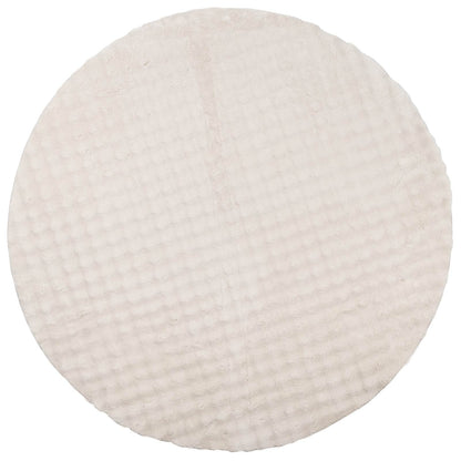 Tappeti per area Rotondo SIROLO Beige Ã˜ 160 CM Poliestere