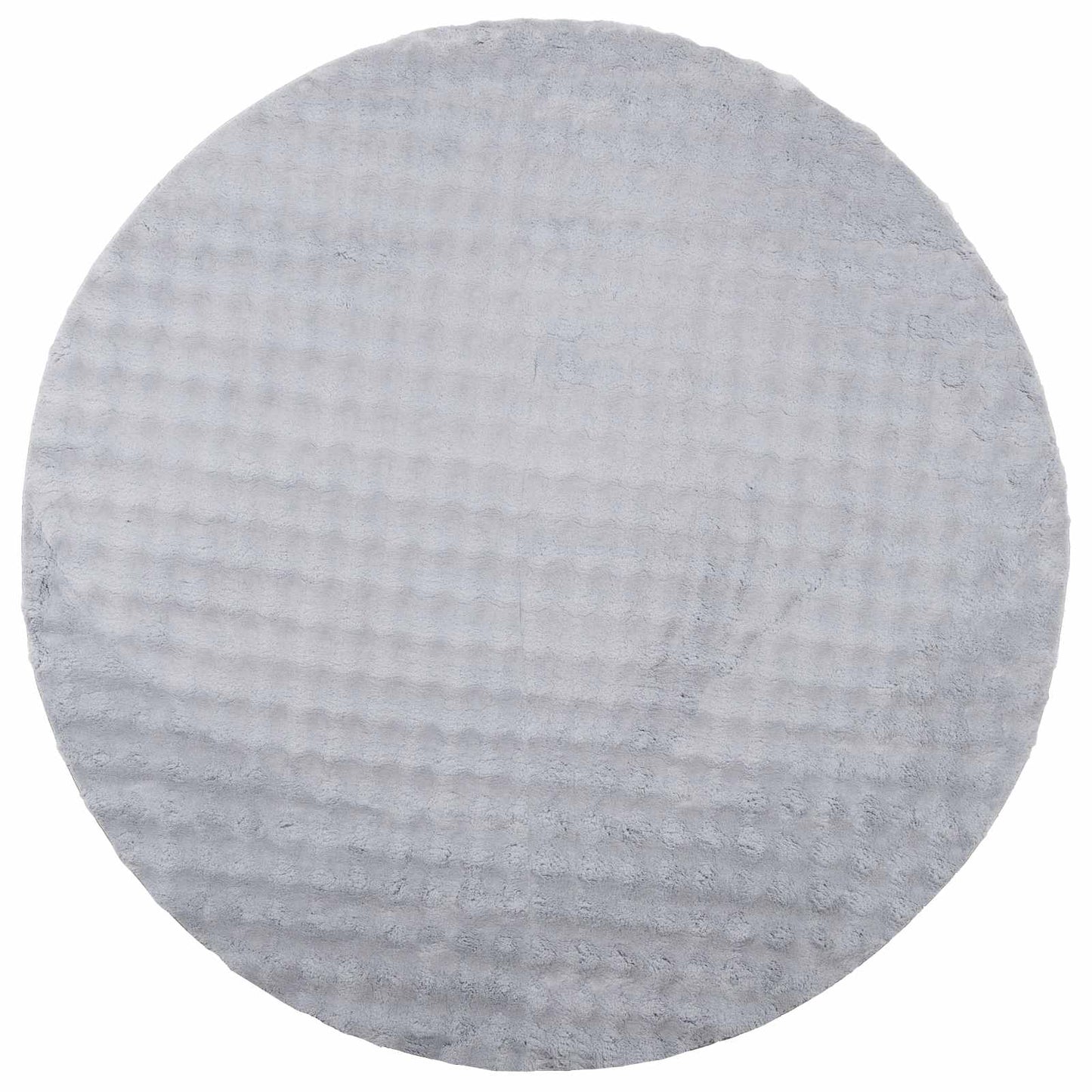 Tappeti per area Rotondo SIROLO Grigio Ã˜ 200 CM Poliestere