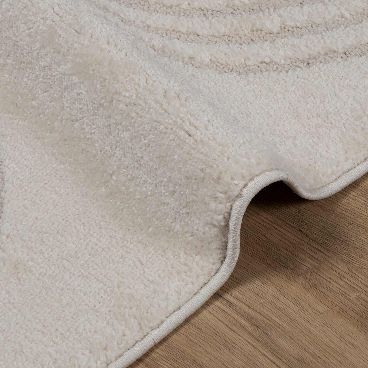 Tappeti per area GALATI Crema 170 x 120 cm Poliestere