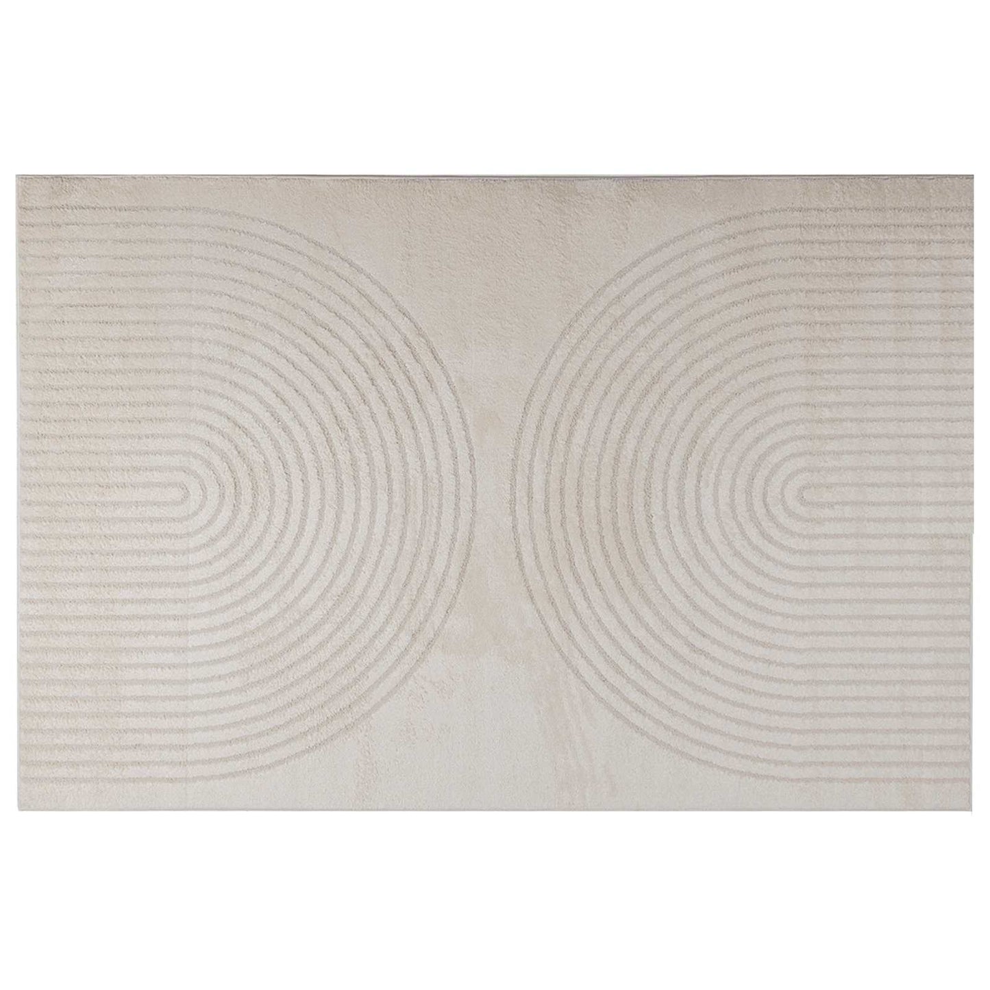 Tappeti per area GALATI Crema 170 x 120 cm Poliestere
