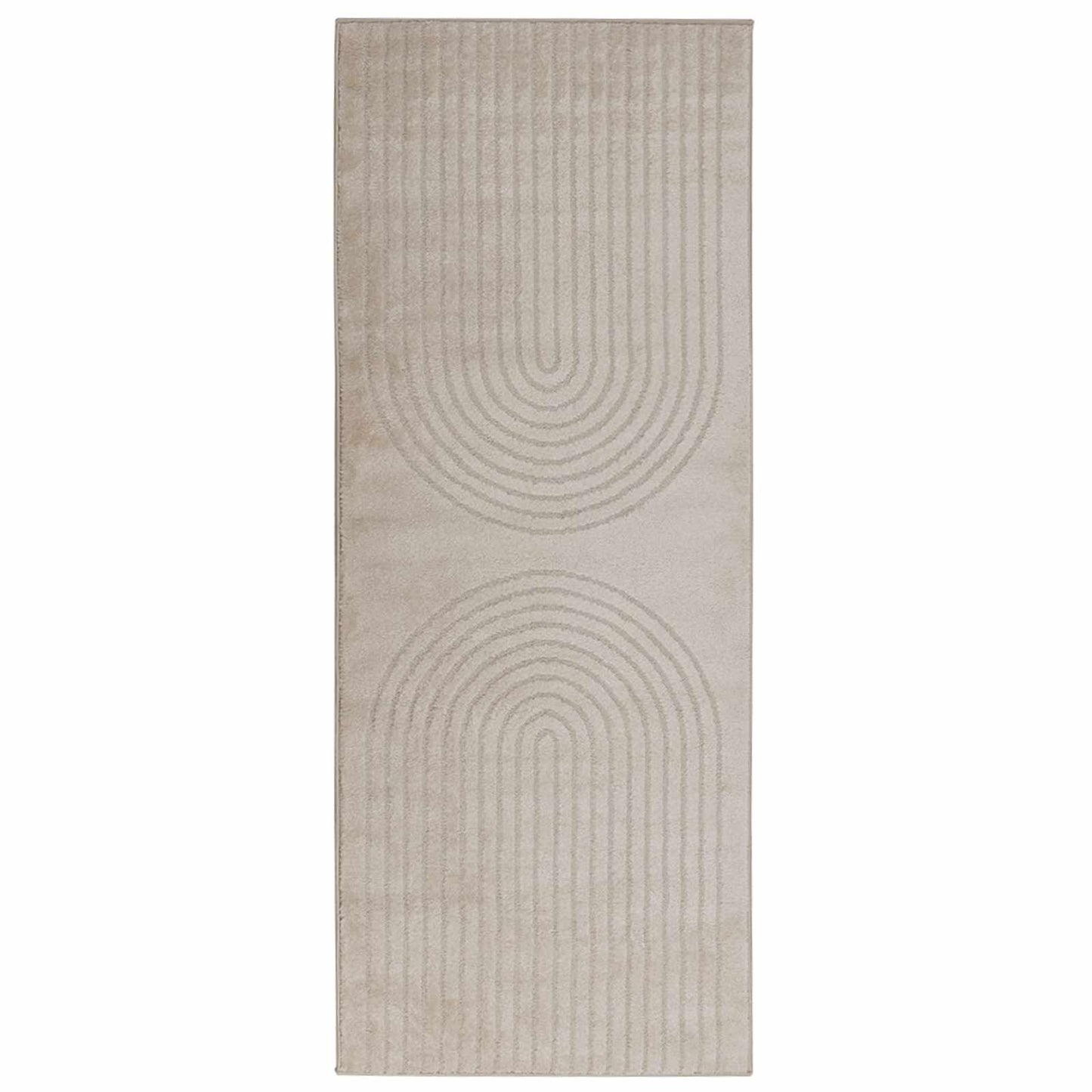 Tappeti per area GALATI Beige 200 x 80 cm Poliestere