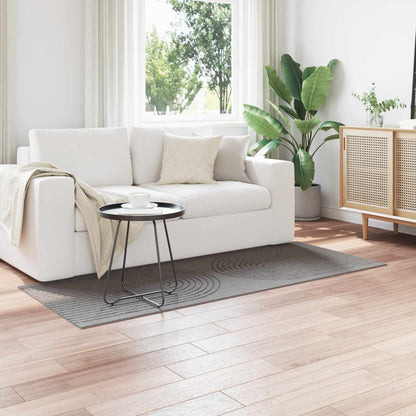 Tappeti per area HUARTE Grigio 150 x 80 cm Poliestere