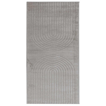 Tappeti per area HUARTE Grigio 150 x 80 cm Poliestere