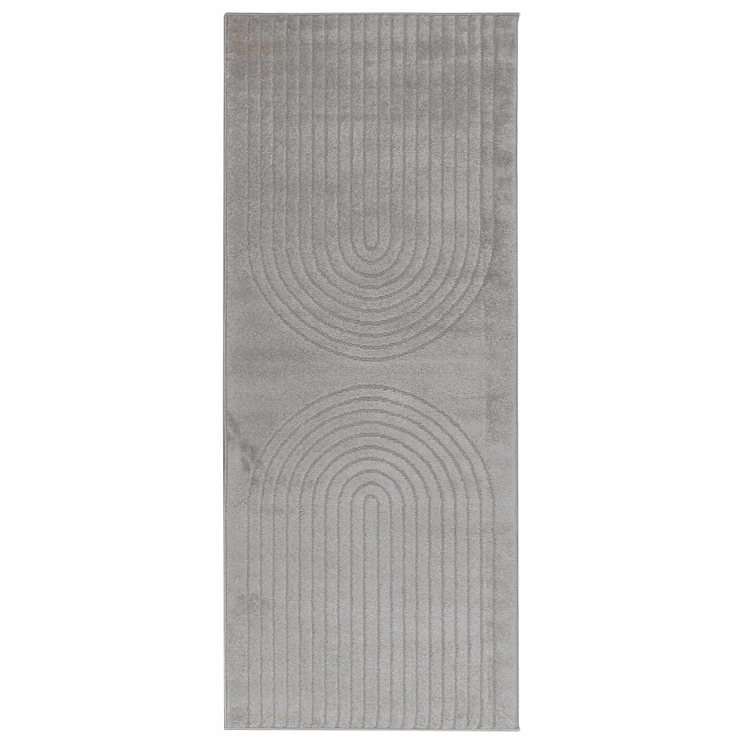 Tappeti per area HUARTE Grigio 200 x 80 cm Poliestere