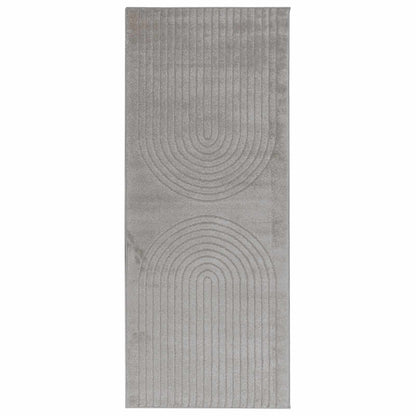 Tappeti per area HUARTE Grigio 200 x 80 cm Poliestere