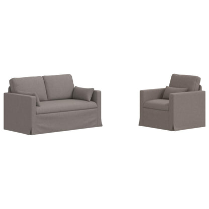 Set di divani 2 pcs Talpa 139 x 78 x 80 cm Tessuto