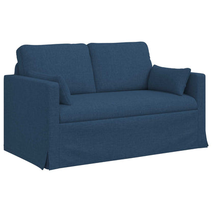 Set di divani 2 pcs Blu 139 x 78 x 80 cm Tessuto