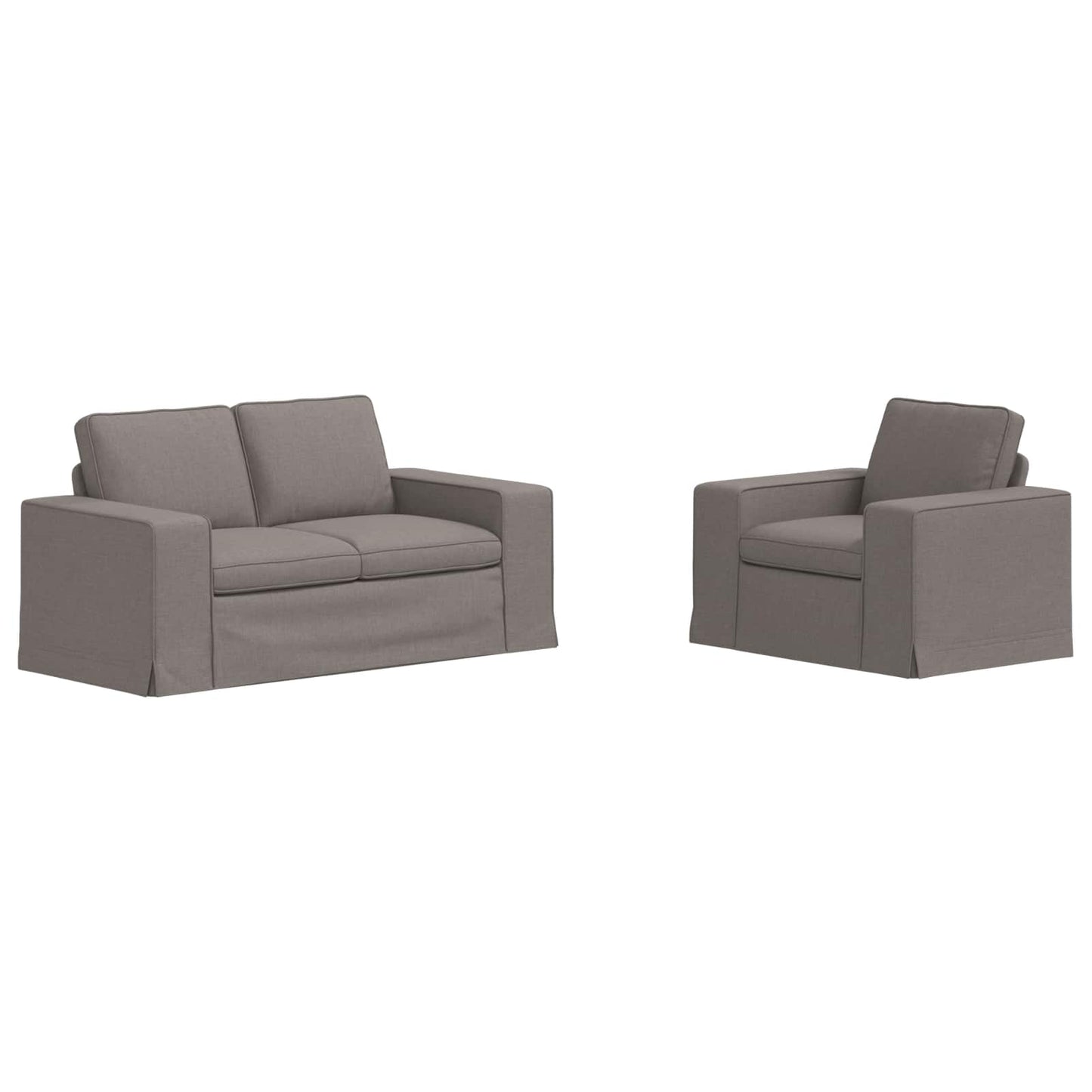 Set di divani 2 pcs Talpa 182 x 80 x 82 cm Tessuto