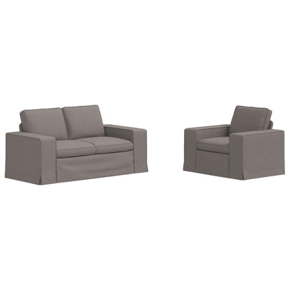 Set di divani 2 pcs Talpa 182 x 80 x 82 cm Tessuto