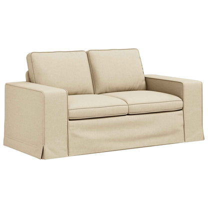 Set di divani 2 pcs Crema 182 x 80 x 82 cm Tessuto