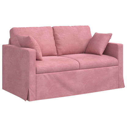Set di divani 2 pcs Rosa 138 x 78 x 80 cm Velluto