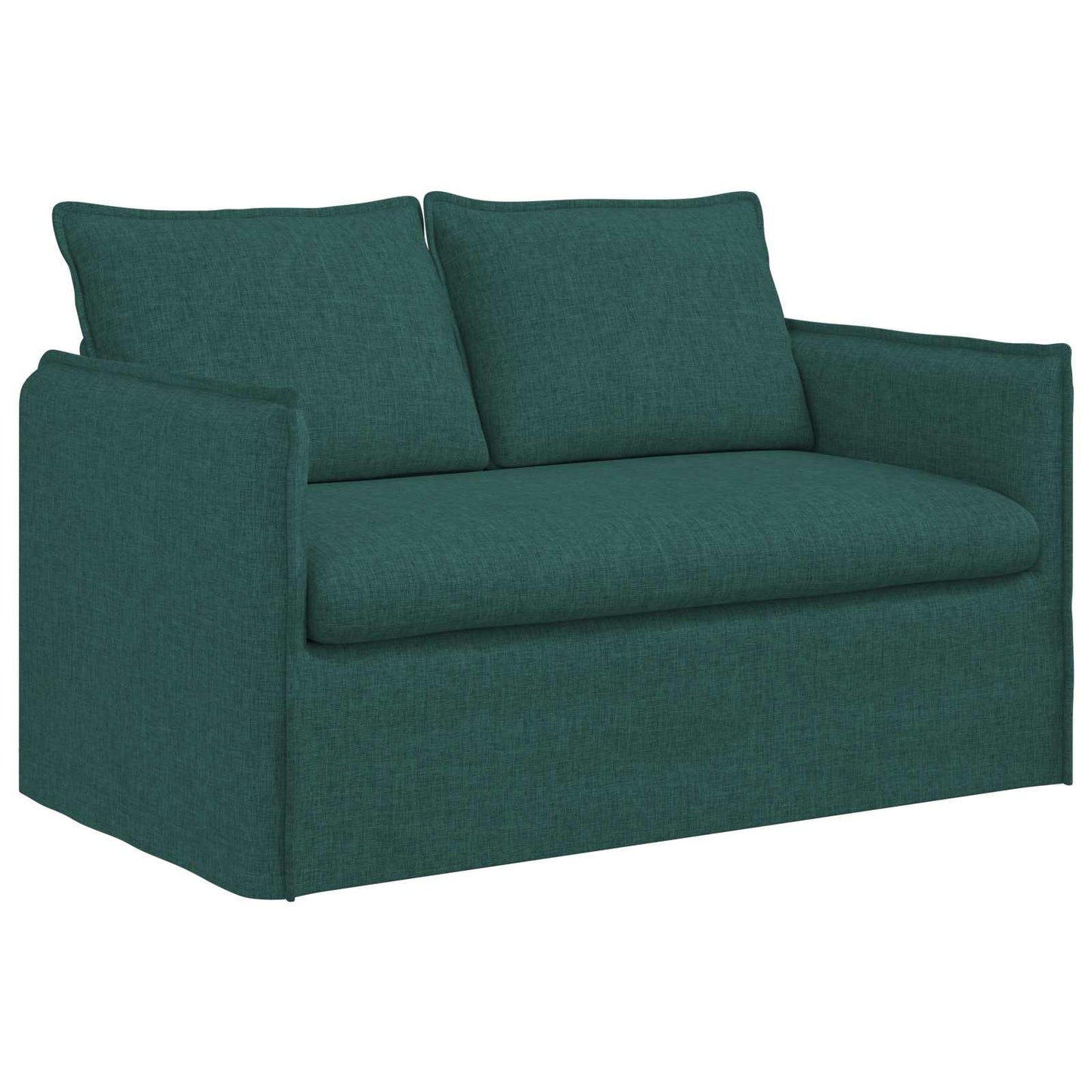 Set di divani 2 pcs Verde Scuro 196 x 82 x 85 cm Tessuto