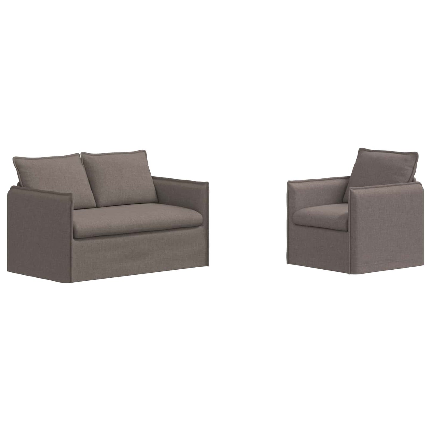 Set di divani 2 pcs Talpa 196 x 82 x 85 cm Tessuto