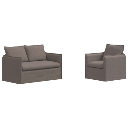 Set di divani 2 pcs Talpa 196 x 82 x 85 cm Tessuto