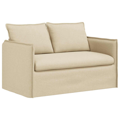 Set di divani 2 pcs Crema 196 x 82 x 85 cm Tessuto