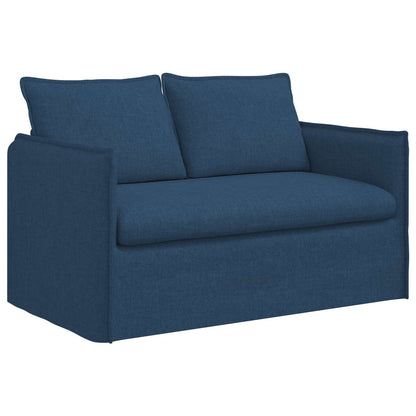 Set di divani 2 pcs Blu 196 x 82 x 85 cm Tessuto