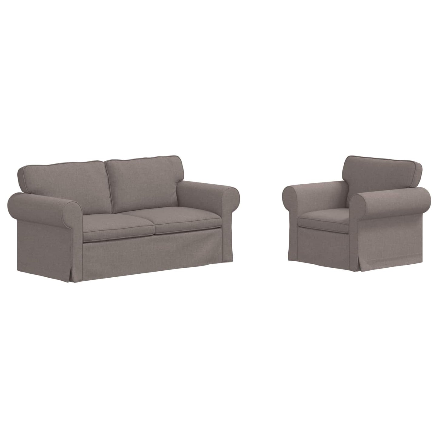Set di divani 2 pcs Talpa 175 x 82 x 80 cm Tessuto