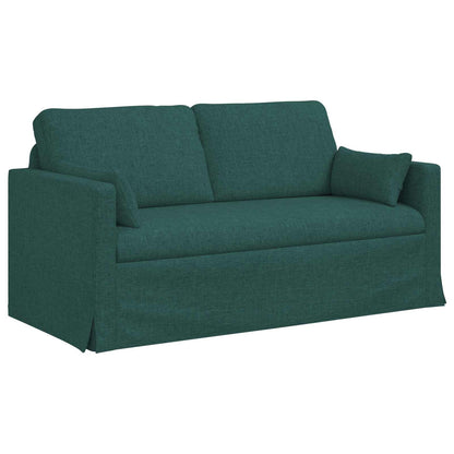 Set di divani 2 pcs Verde Scuro 158 x 78 x 80 cm Tessuto