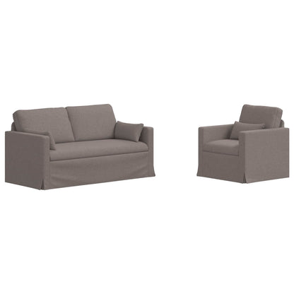 Set di divani 2 pcs Talpa 158 x 78 x 80 cm Tessuto