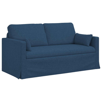 Set di divani 2 pcs Blu 158 x 78 x 80 cm Tessuto