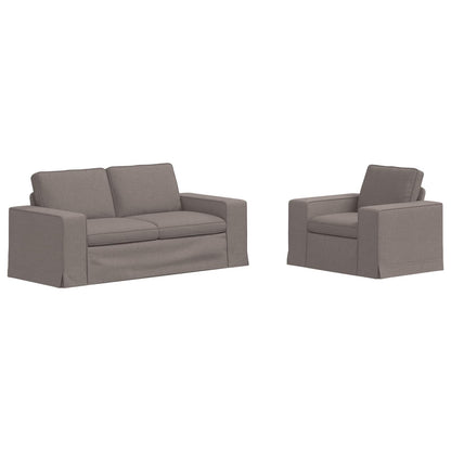 Set di divani 2 pcs Talpa 182 x 80 x 82 cm Tessuto