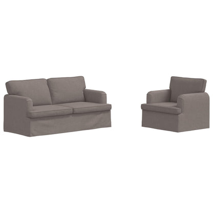 Set di divani 2 pcs Talpa 162 x 80 x 85 cm Tessuto