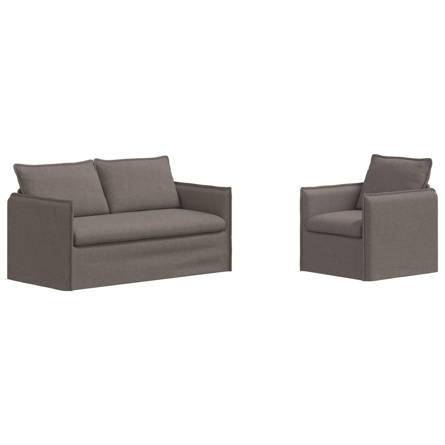 Set di divani 2 pcs Talpa 196 x 82 x 85 cm Tessuto