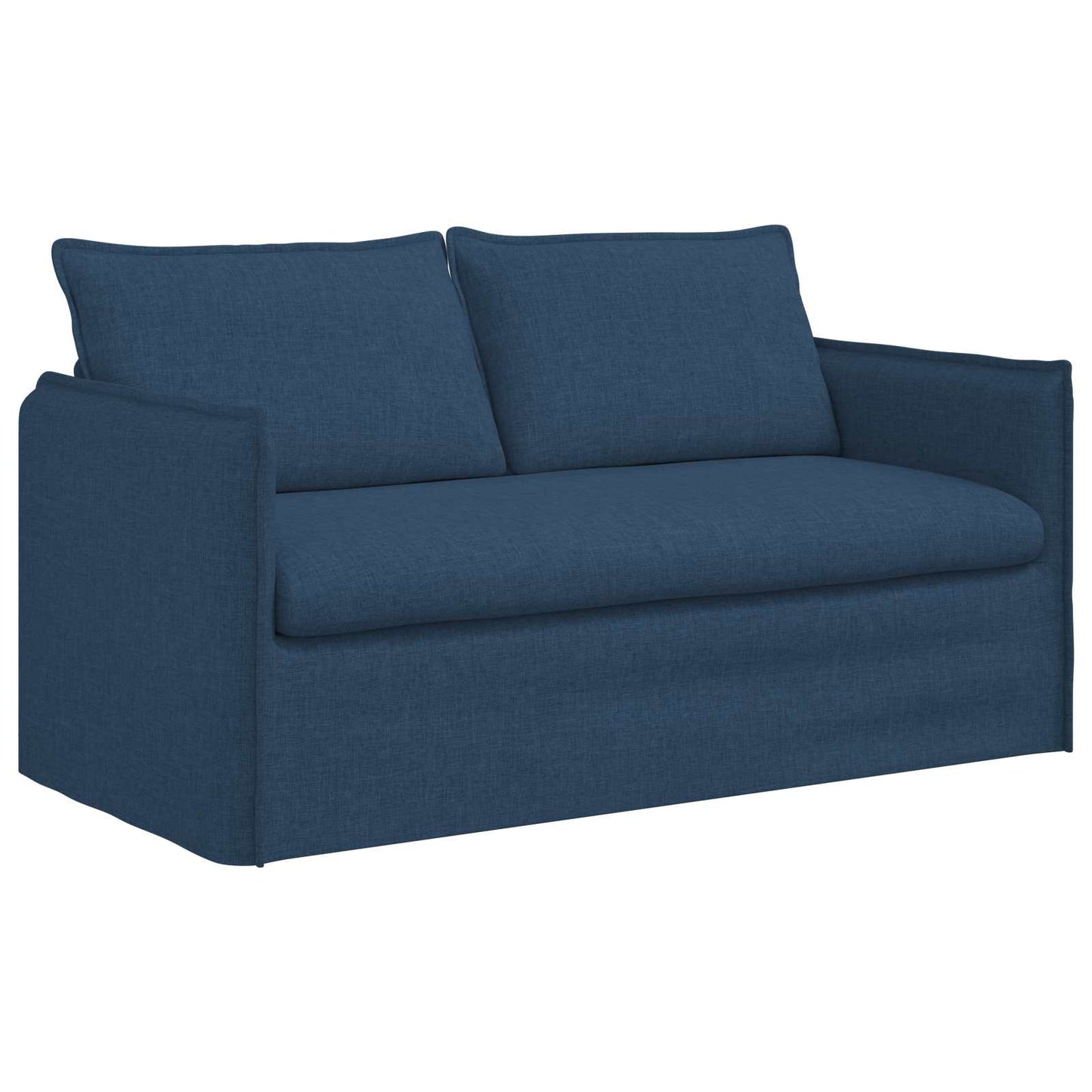 Set di divani 2 pcs Blu 196 x 82 x 85 cm Tessuto