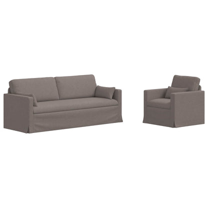 Set di divani 2 pcs Talpa 198 x 78 x 80 cm Tessuto