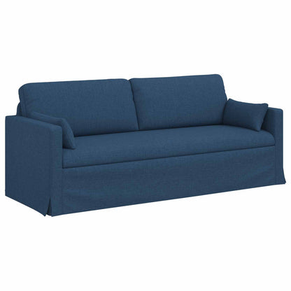 Set di divani 2 pcs Blu 198 x 78 x 80 cm Tessuto