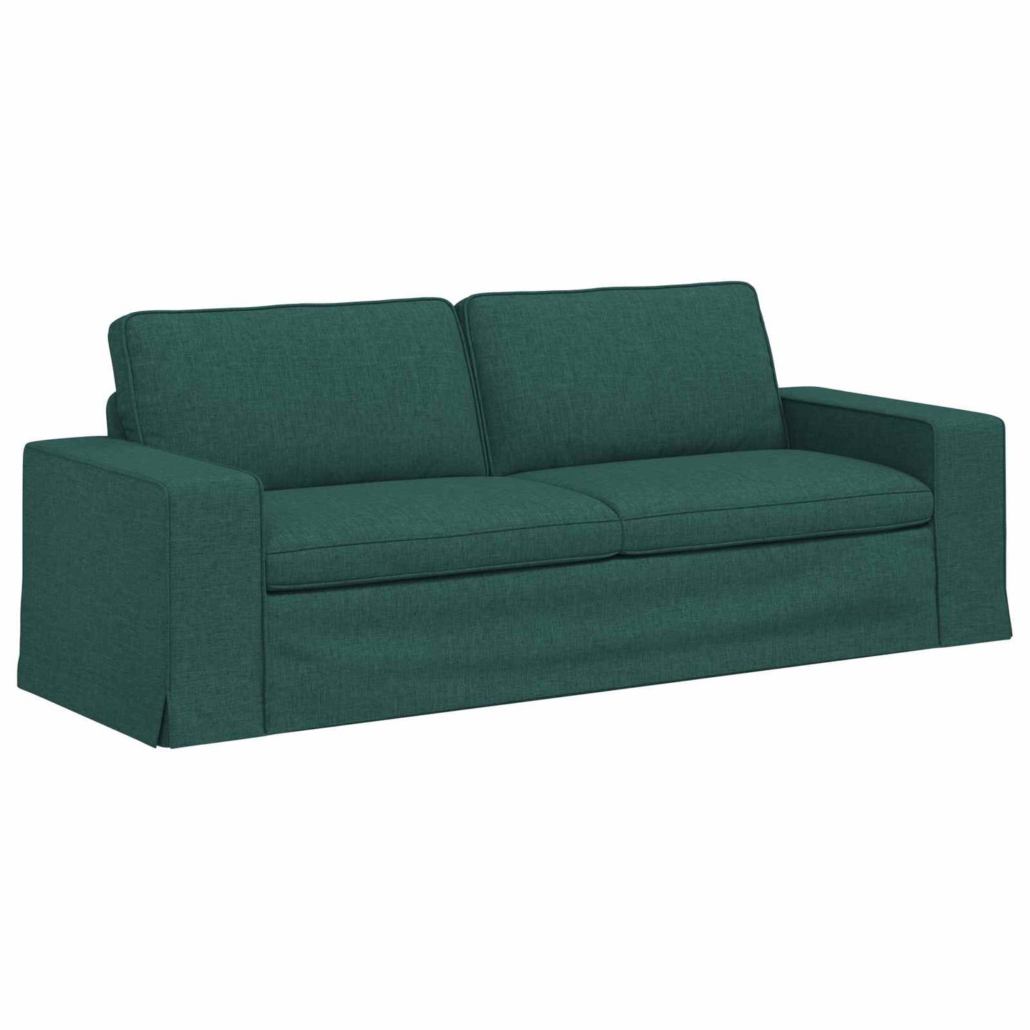 Set di divani 2 pcs Verde Scuro 182 x 80 x 82 cm Tessuto