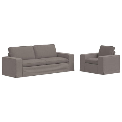 Set di divani 2 pcs Talpa 182 x 80 x 82 cm Tessuto