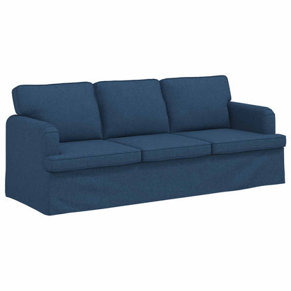 Set di divani 2 pcs Blu 182 x 80 x 82 cm Tessuto
