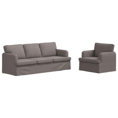 Set di divani 2 pcs Talpa 144 x 80 x 85 cm Tessuto
