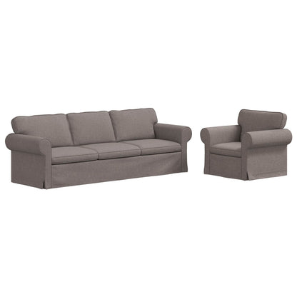 Set di divani 2 pcs Talpa 245 x 82 x 80 cm Tessuto