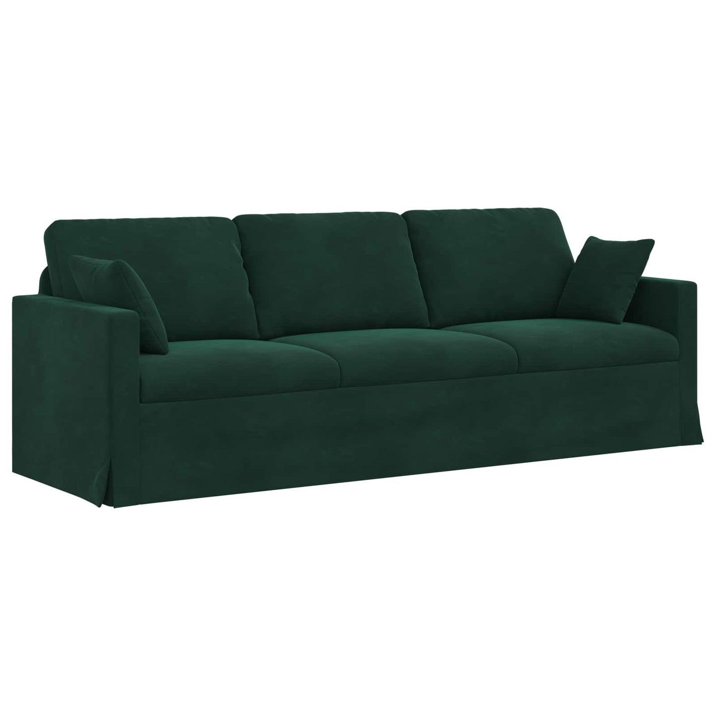 Set di divani 2 pcs Verde Scuro 228 x 78 x 80 cm Velluto