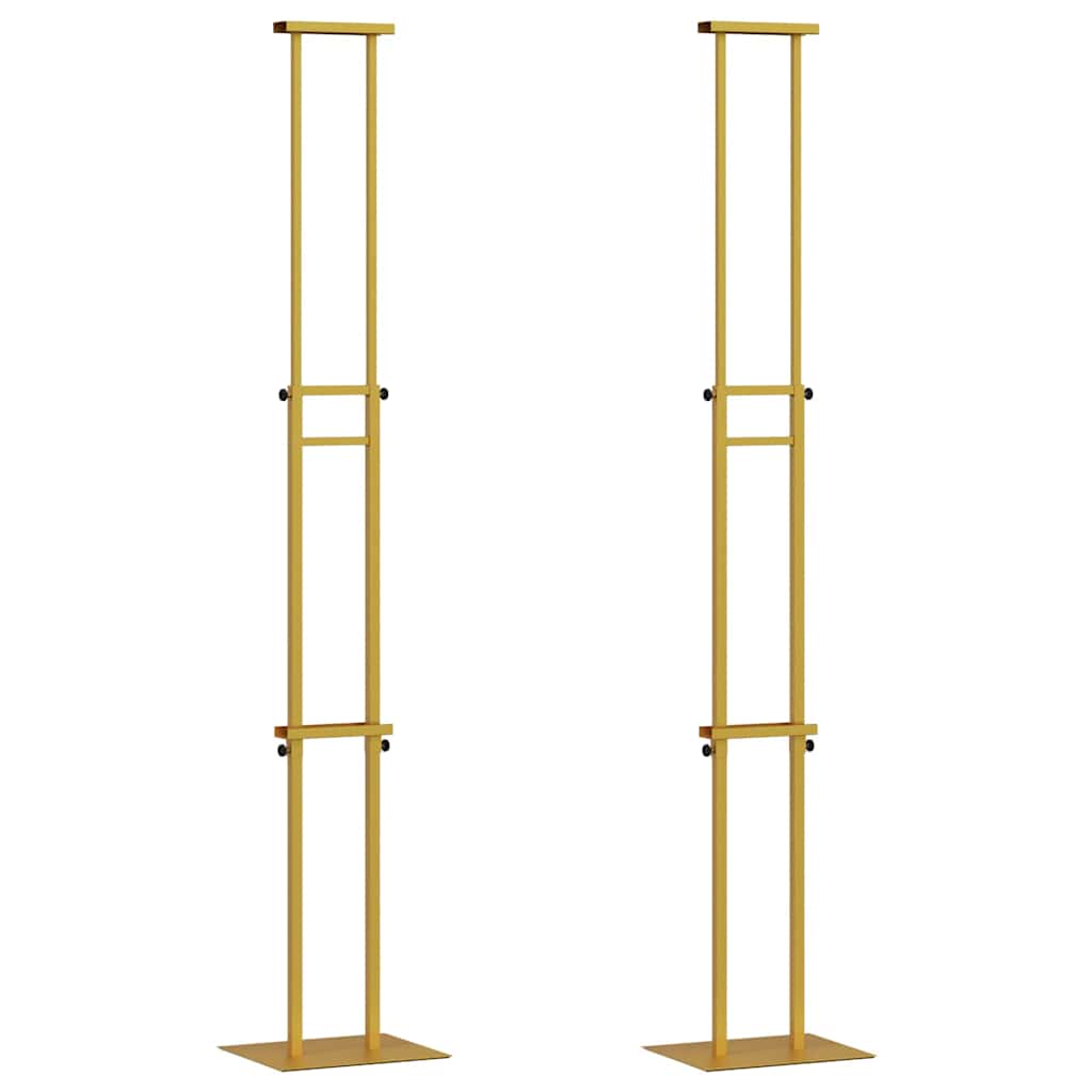 Espositori per Fiere 2 pcs Oro 30 x 23,5 x 210 cm Acciaio