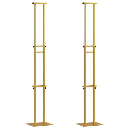 Espositori per Fiere 2 pcs Oro 30 x 23,5 x 210 cm Acciaio